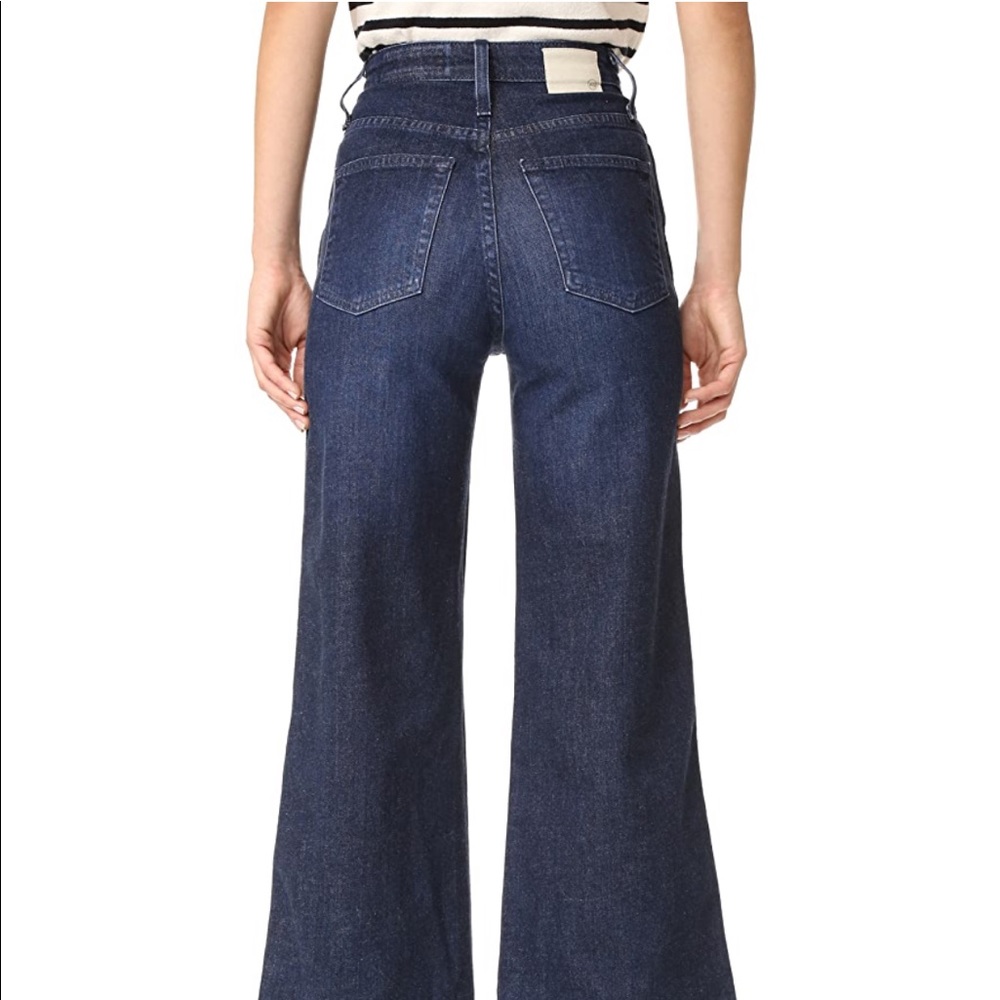 NEW • AG Jeans • Yvette High Rise Flare Jeans 25 - Picture 3 of 6